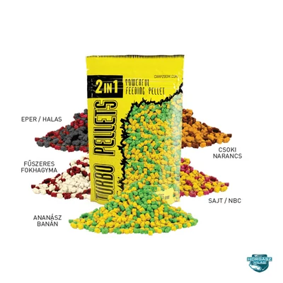 Cz 2in1 Turbo Pellet Ananász-Banán 6mm