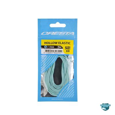 Cresta Hollow Elastic 2mm Grey