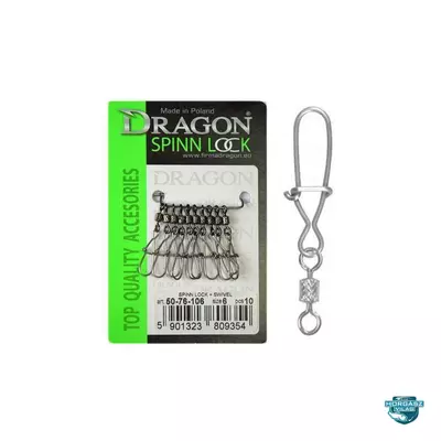 Dragon Spinn Lock Swivel 2/0