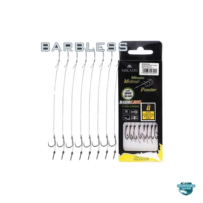Mikado Method Feeder X-Strong Barbless 8