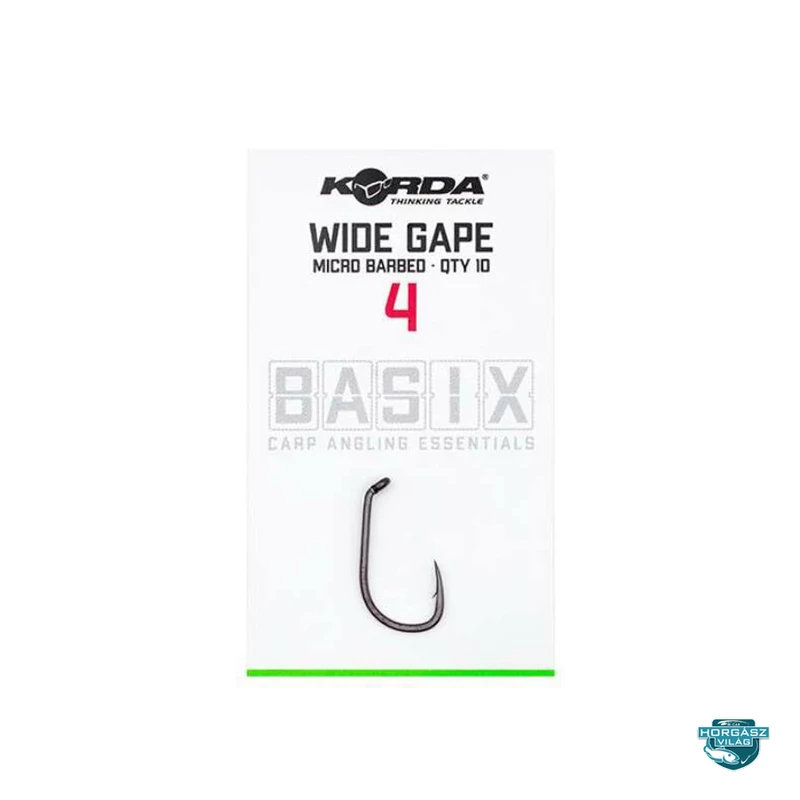 Korda Basix Wide Gape 2 Barbed