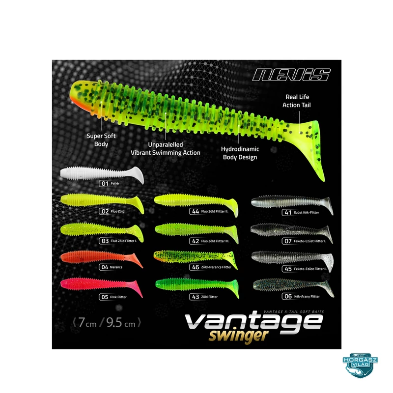 Nevis Vantage Swinger 7cm Citrom