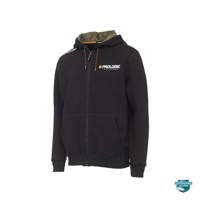Prologic Eden Zip Black Hoodie M