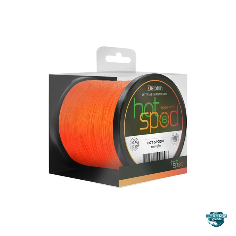 Delphin HotSPOD 8 Narancs 0,14mm 300m