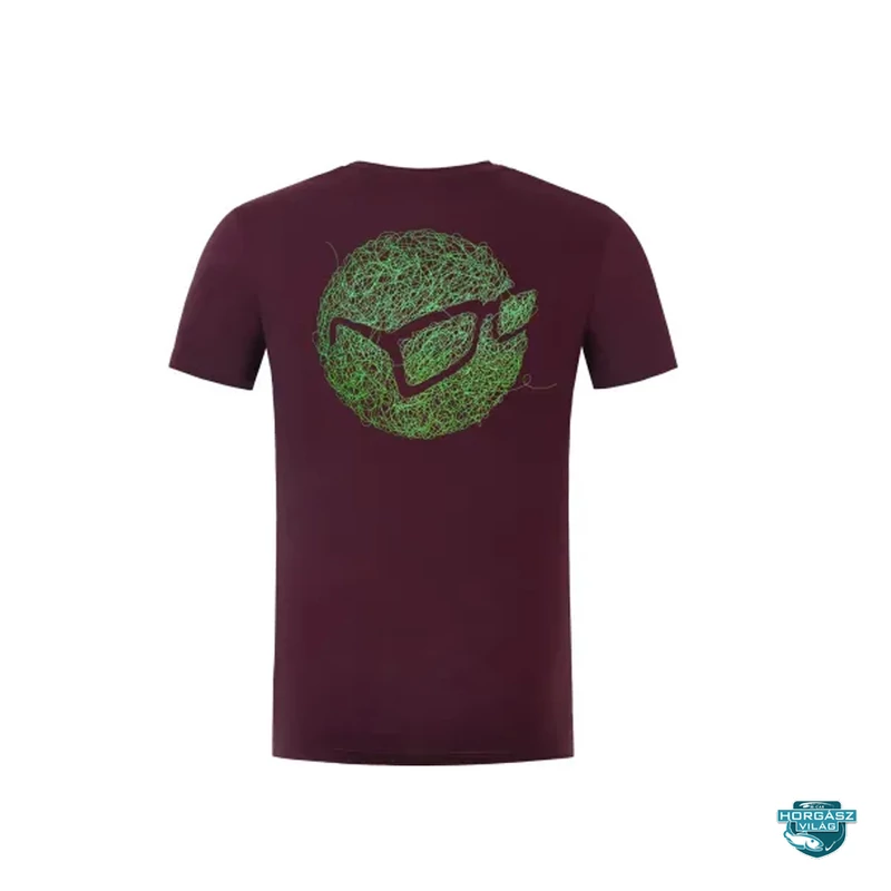Korda Birdnest Tee Burgundy M