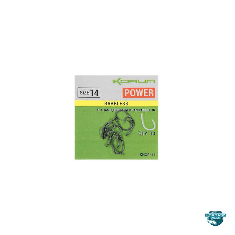 Korum Power Barbless 6