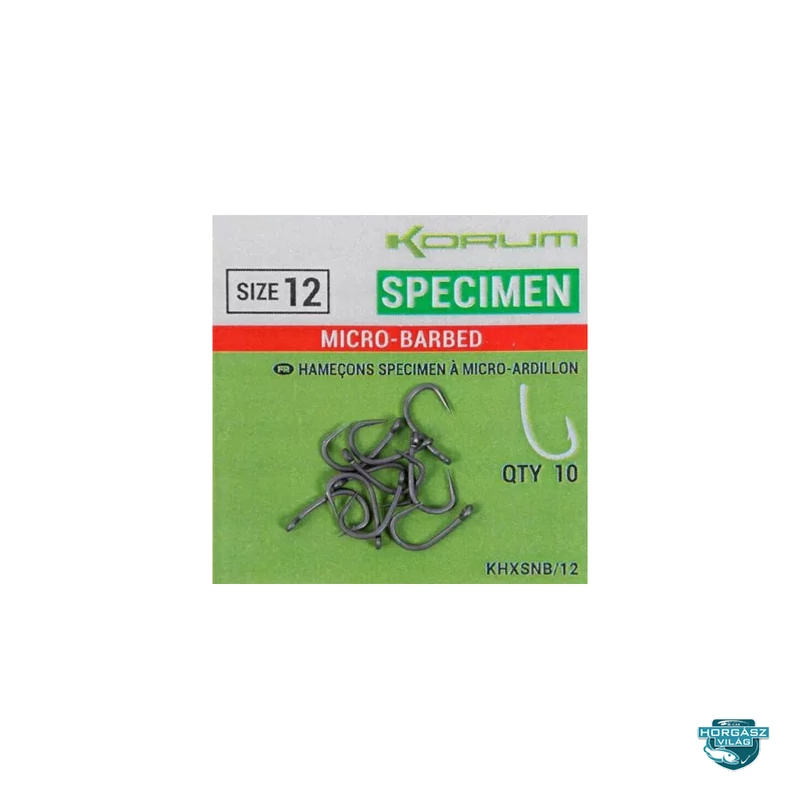 Korum Specimen Microbarbed 6