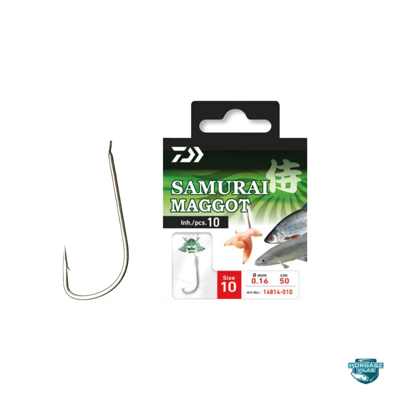 Daiwa Samurai Maggot Hook 10