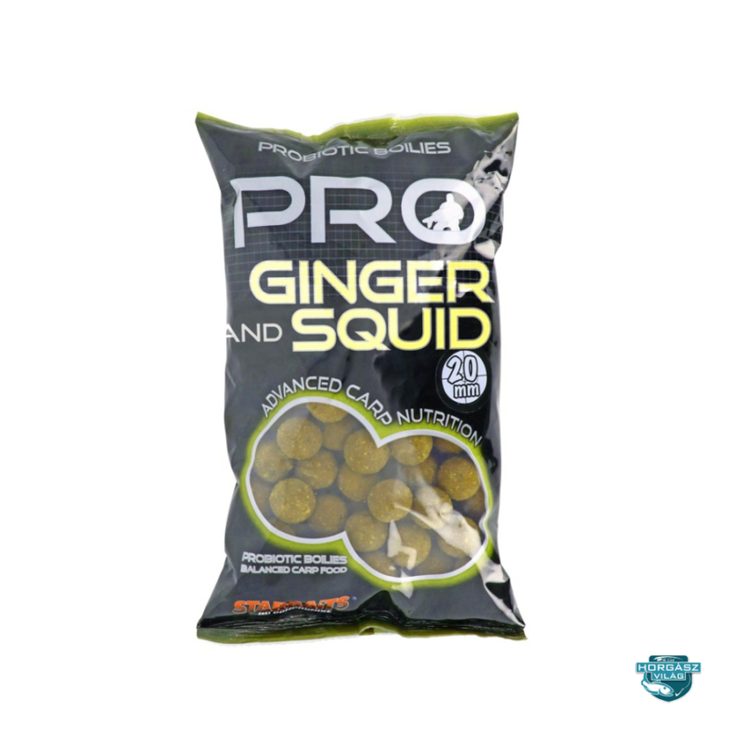 Starbaits Ginger & Squid Boilies 20mm